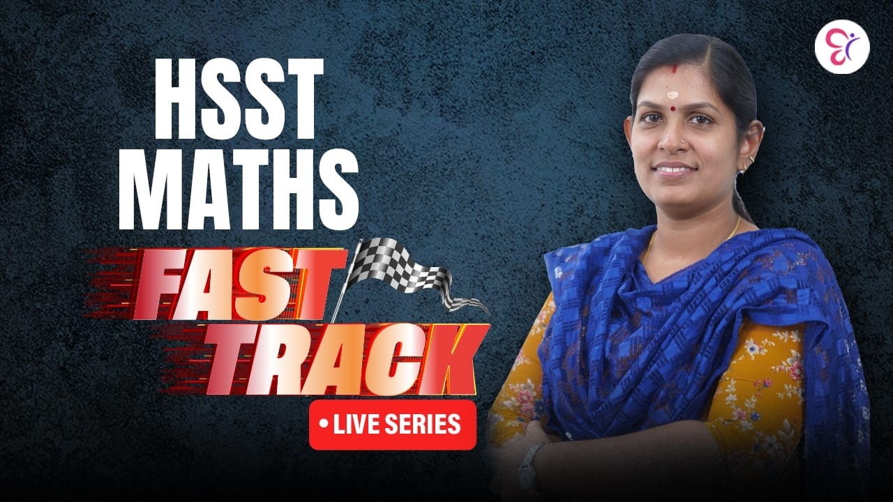 HSST MATHS FAST TRACK LIVE SERIES | HSST EXAM 2026