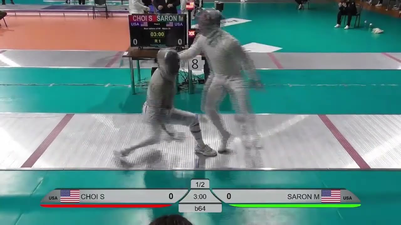 Plovdiv World Cup 2025 SMS - L64 - Silas Choi USA v Mitchell Saron USA