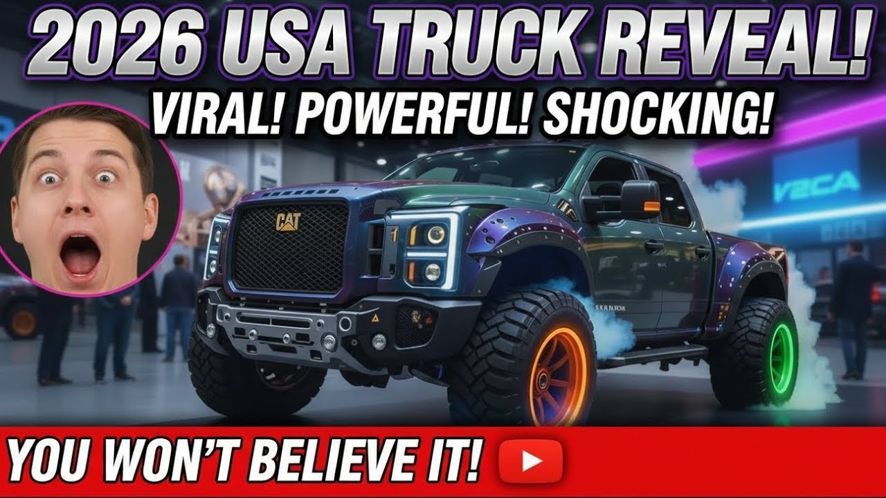 2026 Caterpillar Pickup Truck Is INSANE – This Beast Could Destroy Ford & RAM