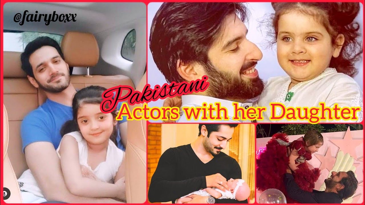 Pakistani CELEBRITIES with her DAUGHTER/ACTORS WITH HIS FAMILY/WAHAJ ALI WITH HIS FAMILY/Celebrities