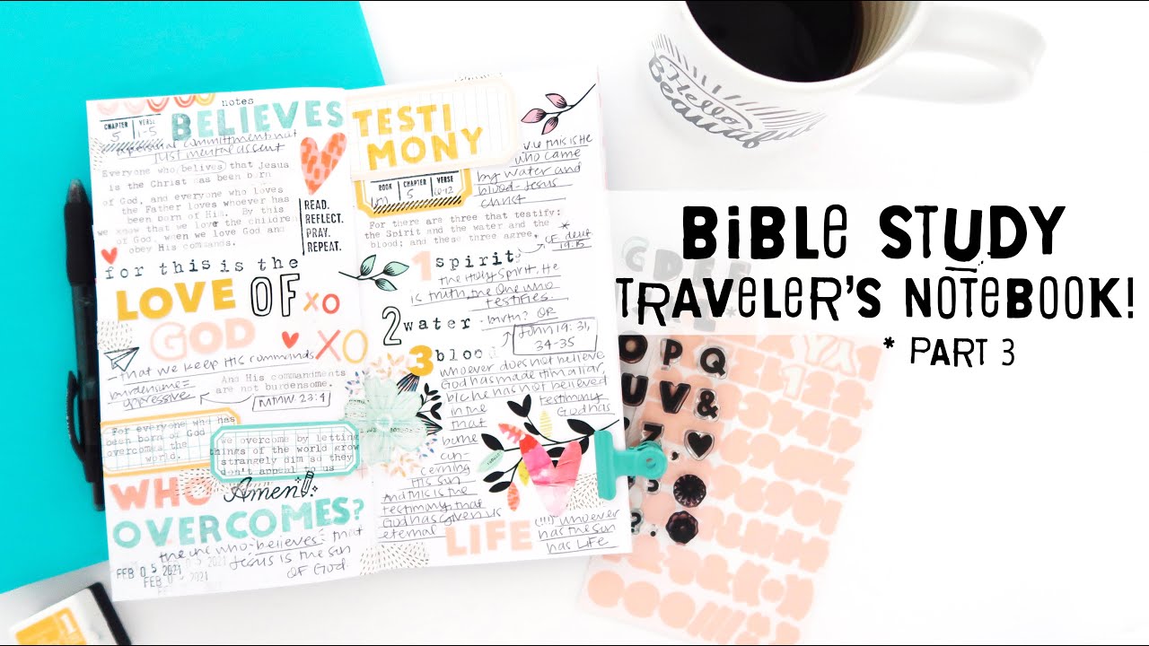 Bible Study Notes in my Traveler's Notebook | Part 3