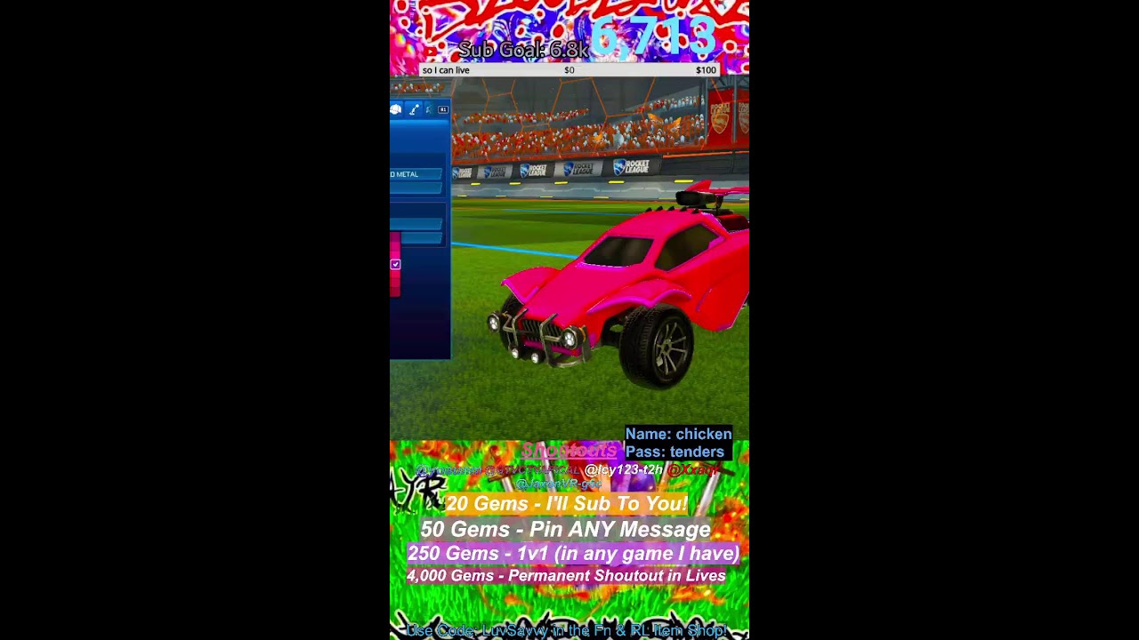 🔴LIVE🔴| Playing Rocket League! | Donos Enabled!
