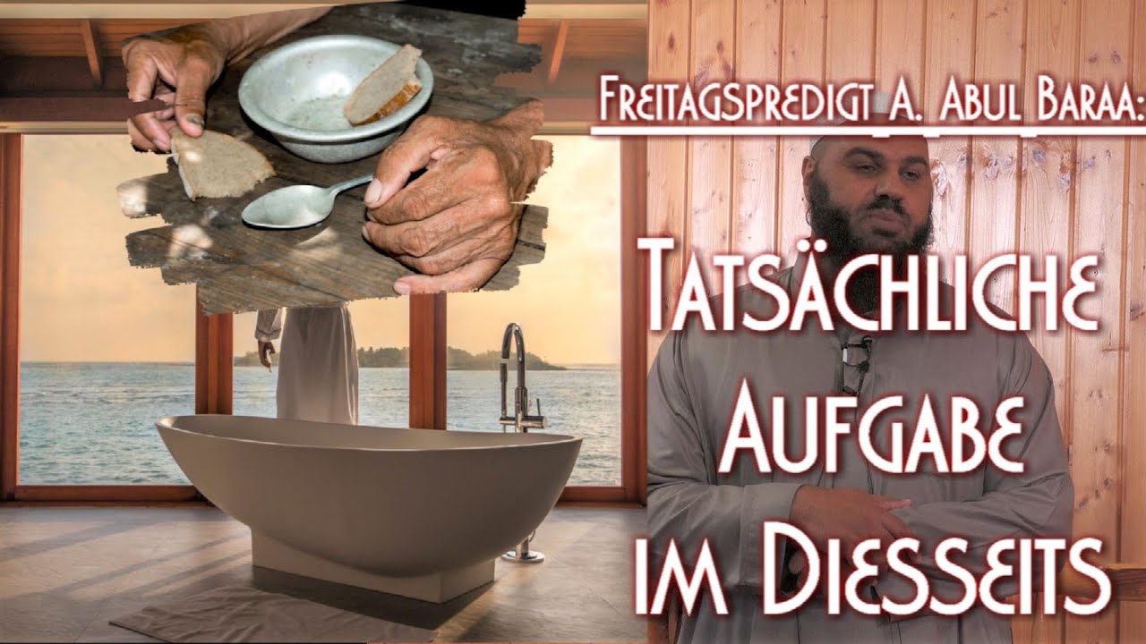 TATSÄCHLICHE AUFGABE IM DIESSEITS mit A. Abul Baraa in Braunschweig