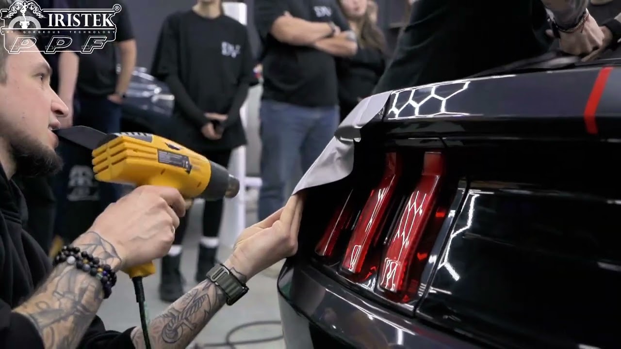 IRISTEK Russia: Pro Tech Meets Innovative Materials in Car Wrapping Training!
