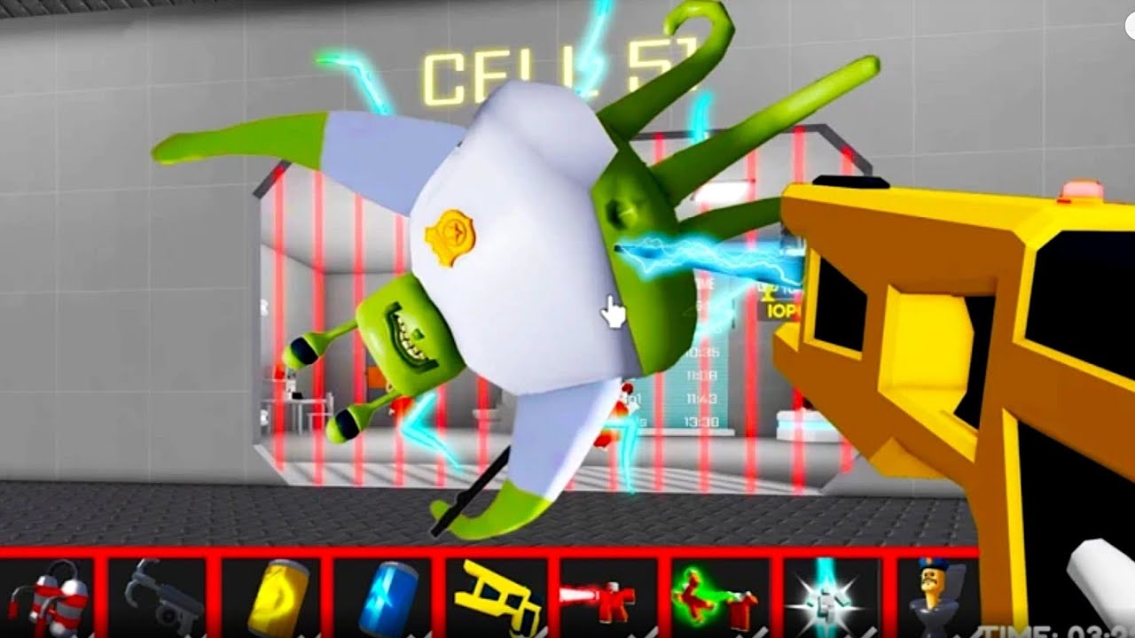 POLICE ALIEN ESCAPE PRISON! Obby Roblox Gameplay! Walkthrough No Death 4K