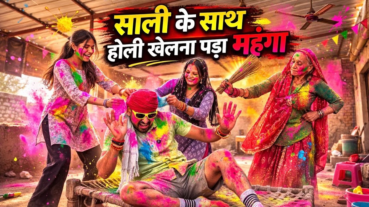 Saali Ke Saath Holi Khelna Pada Mehenga 😅 