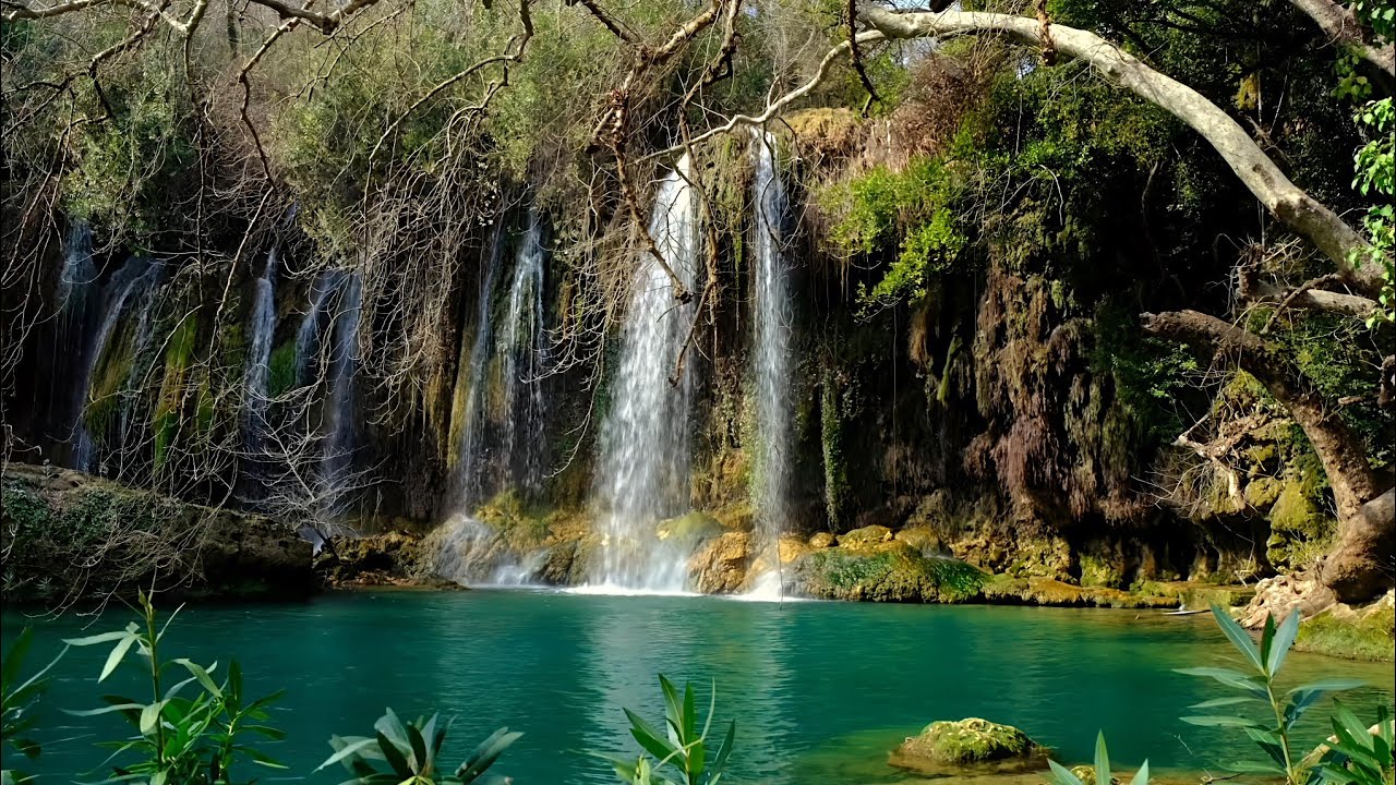 Soothing Water Sounds & Classical Guitar 🎸 Healing Relaxation Sounds