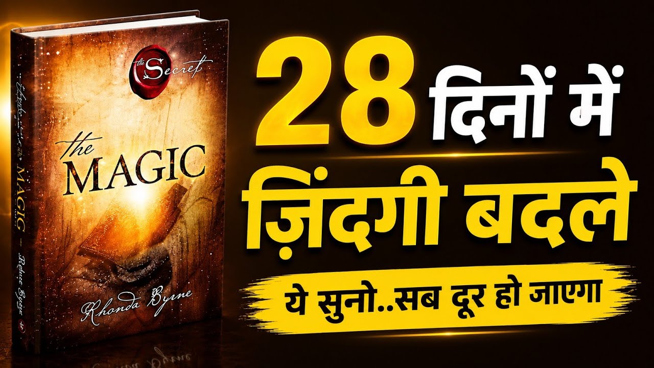 28 दिनों में जिंदगी बदले | The Magic Book Summary in Hindi | Rhona Byrne | Audio Book