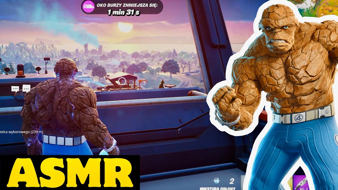 ASMR Fortnite jako Ben Grimm 💤 Nowy sezon, robaki i szeptany relaks.