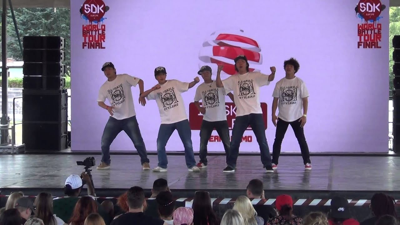 ILL SKILL STYLERZ (Japan) SDK World Battle Tour 2015 Team Demo