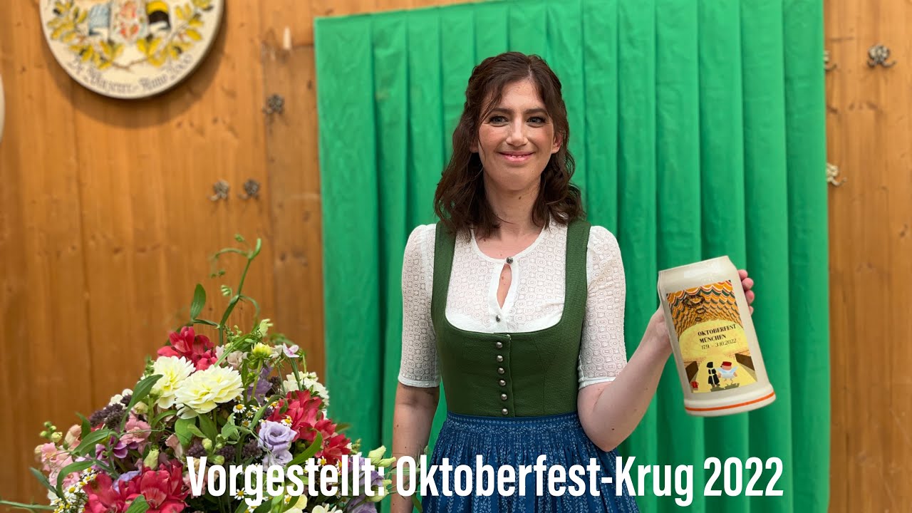 Vorstellung Oktoberfest-Maßkrug 2022 mit Claudia Pichler am 25.08.2022 im Armbrustschützenzelt