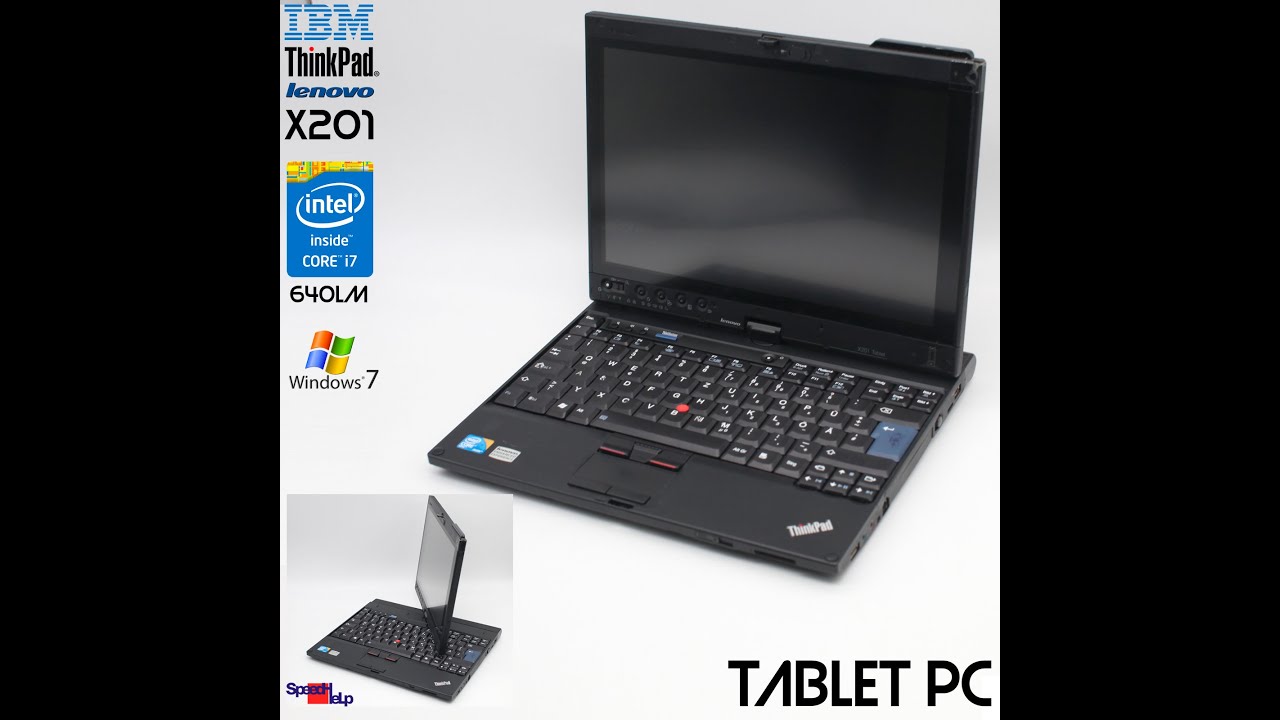 IBM Lenovo X201 Tablet PC Review/ Test Notebook / Netbook /BIOS/CMOS Battery