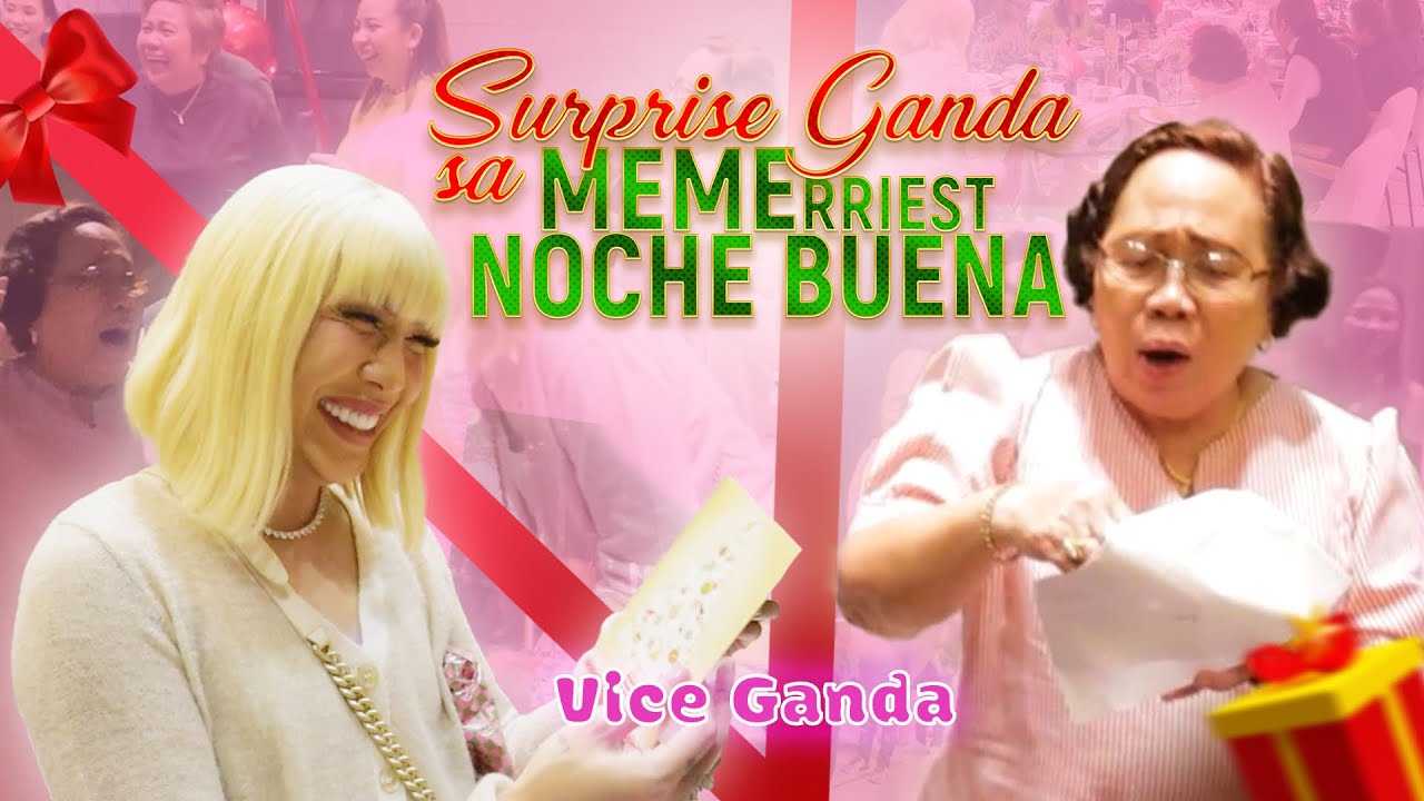 Surprise Ganda sa MEMErriest Noche Buena | VICE GANDA