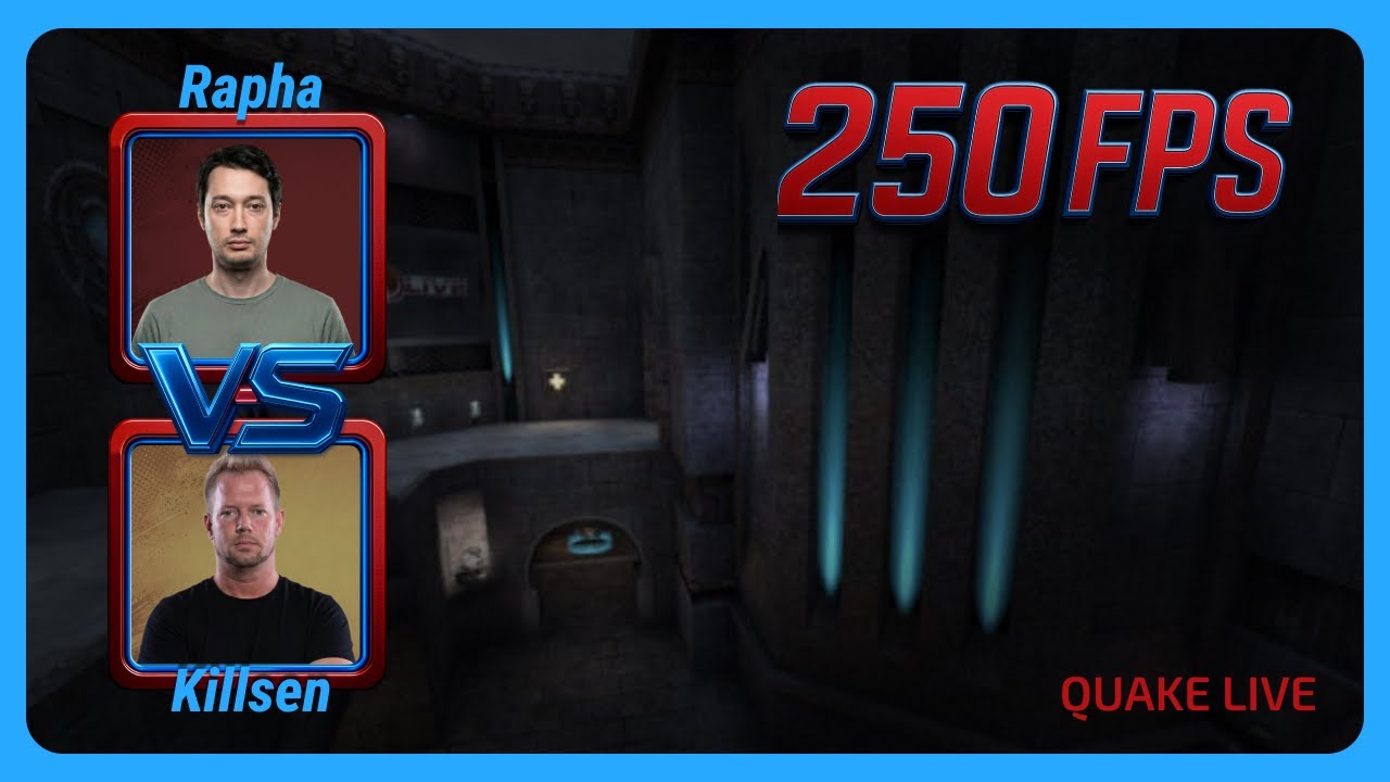 rapha vs k1llsen | 250FPS Quake Season 4 | BO3 | Quake Live