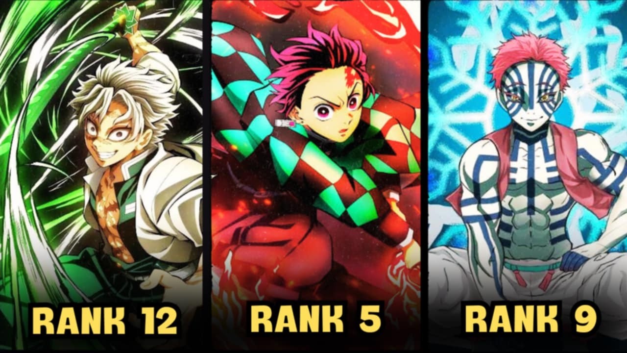 Los 25 personajes más FUERTES en Demon slayer 🔥 #demonslayer #kimetsunoyaiba #tanjiro