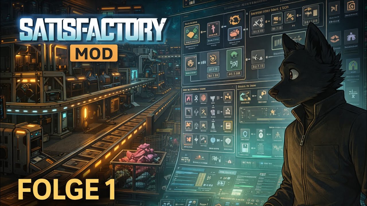 Satisfactory Plus Mod – Folge 1: Neuer Anfang, neue Komplexität!