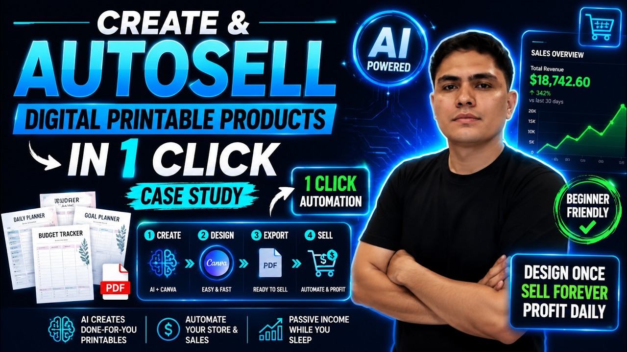 ChatGPT Creates and Sell Digital Printables in 1 Click