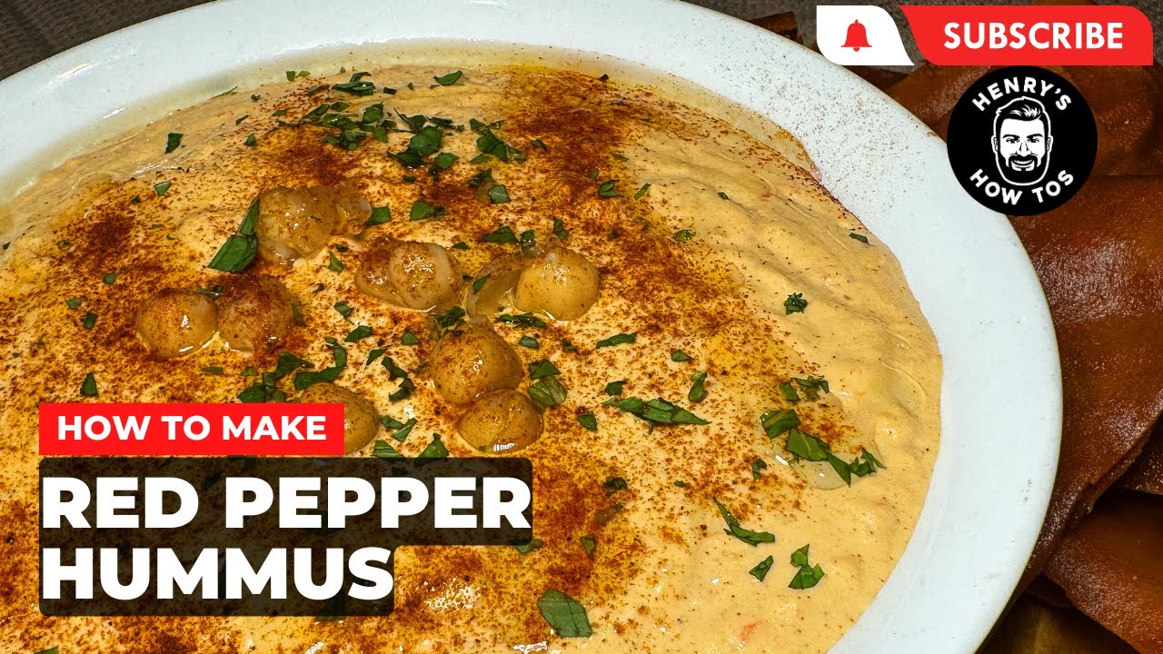 How To Make Red Pepper Hummus | Ep 611