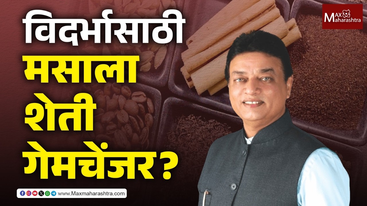 किनारपट्टीवर घेतली जाणारी मसाल्याची पिकं विदर्भात कशी ठरतील गेमचेंजर? | Spice Farming | Vidarbha |