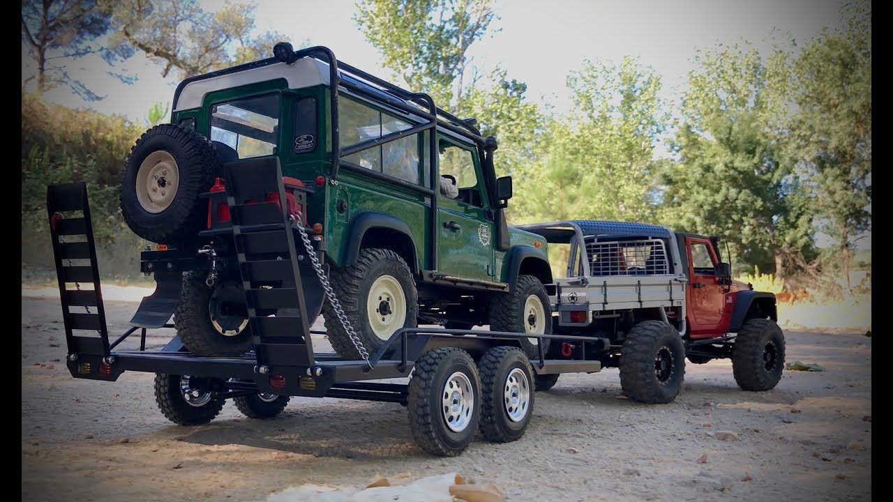 RCMART Xtraspeed XS02.... We had a flat tire on the trailer!