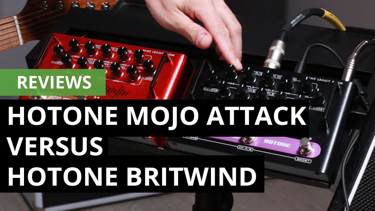 Comparativa: Hotone Mojo Attack vs. Britwind