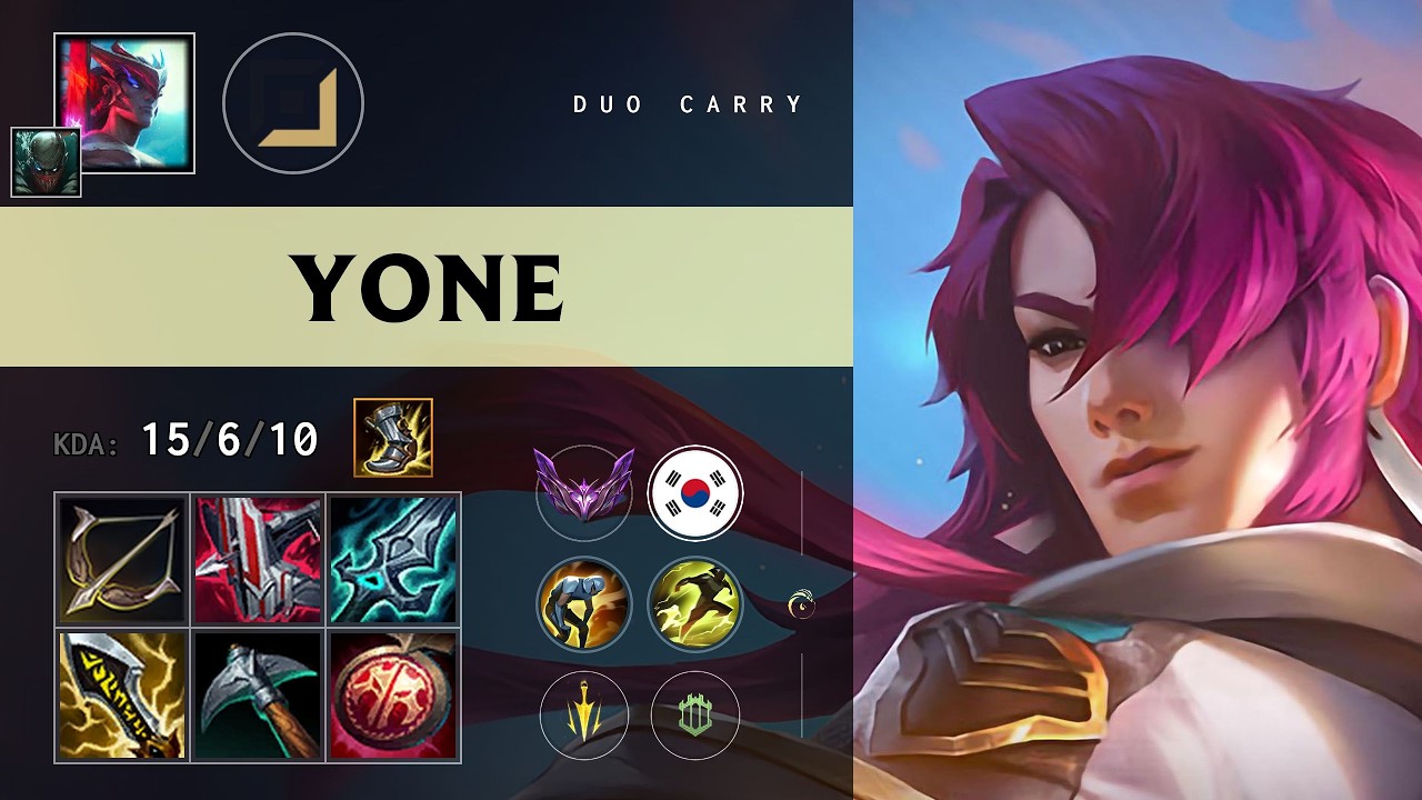 Yone ADC vs Xerath - KR Master Patch 26.14