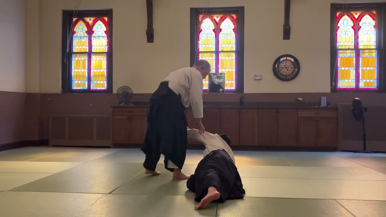 Aikido: Focusing on Connection with Morotetori by Mike Martin Sensei