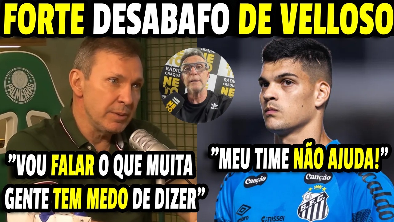 VELLOSO DET0NA BRAZÃO: “SANTOS TEM QUE TROCAR DE GOLEIRO”