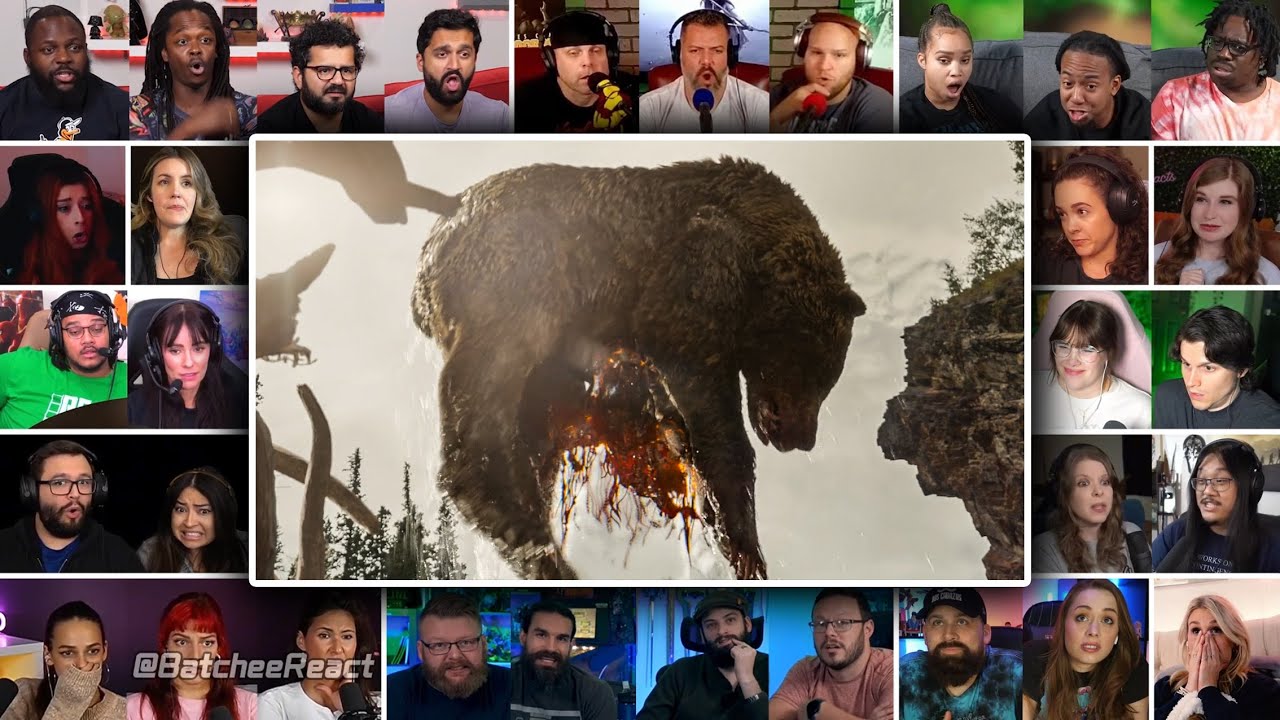 Predator vs Bear | Prey (2022) Reaction Mashup