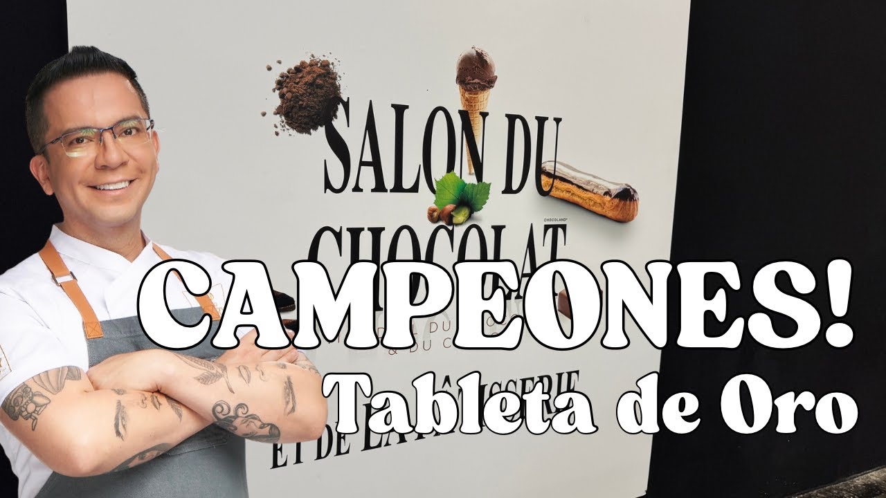 Que hay detrás del Salon del Chocolate y la Tableta de Oro!