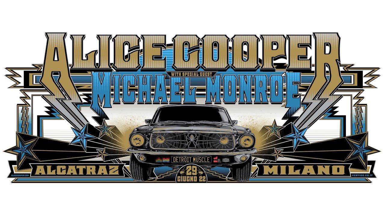 Alice Cooper (Usa) Detroit Stories Tour Full Set Live 29.06.2022@Alcatraz