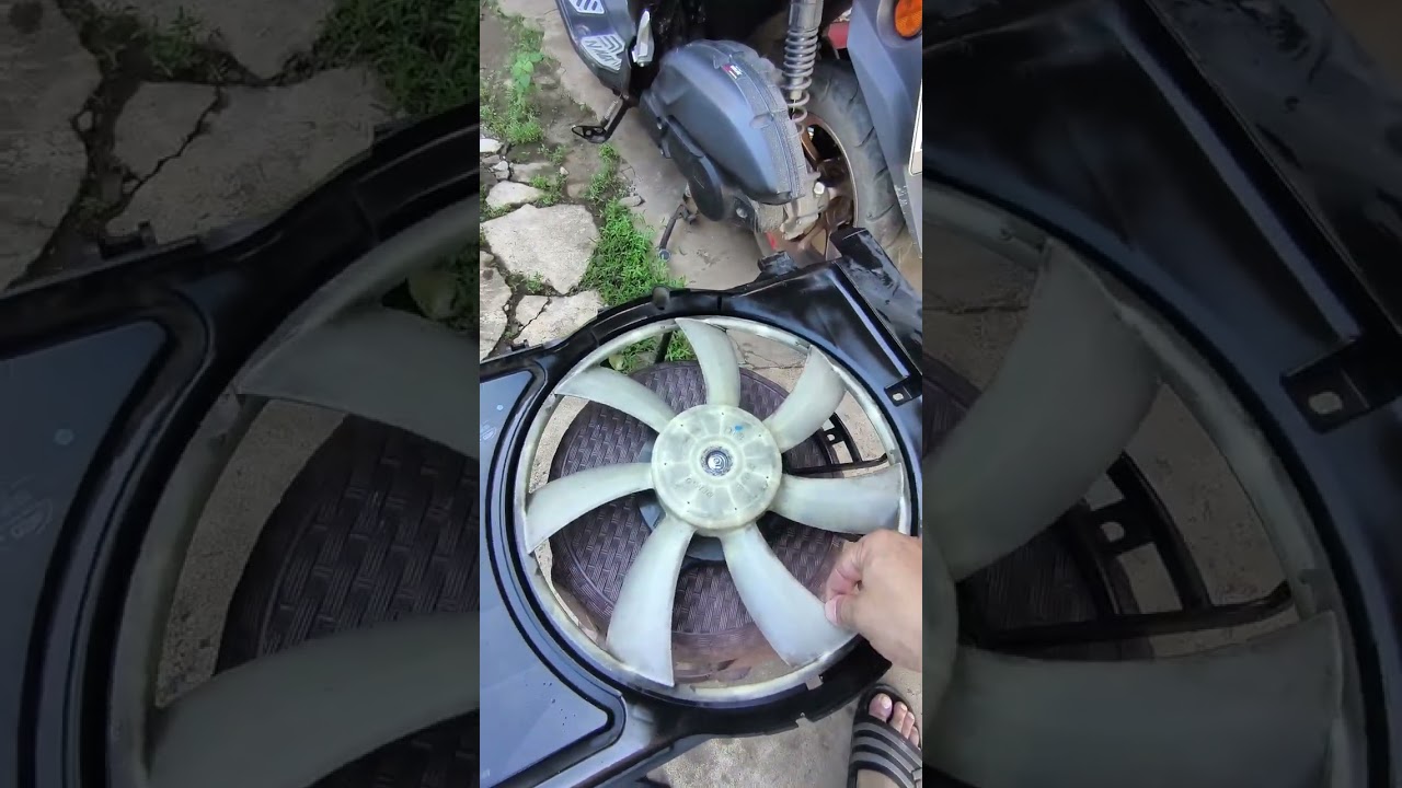 TOYOTA VIOS GEN 2 Batman Auxiliary fan motor replacement 