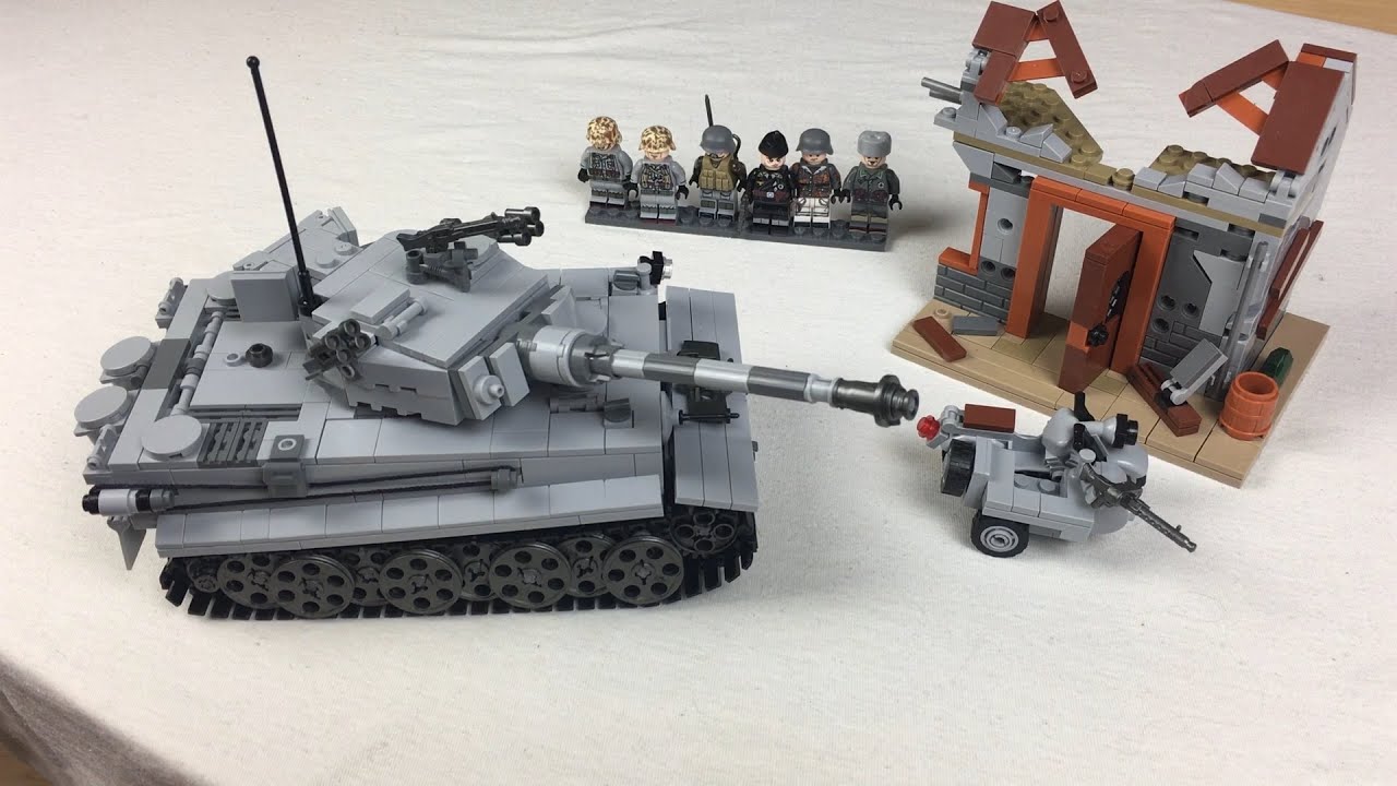 Pzkpfw 6 Tiger von Sembo Block - Kein Lego Panzer - Sd.Kfz 181