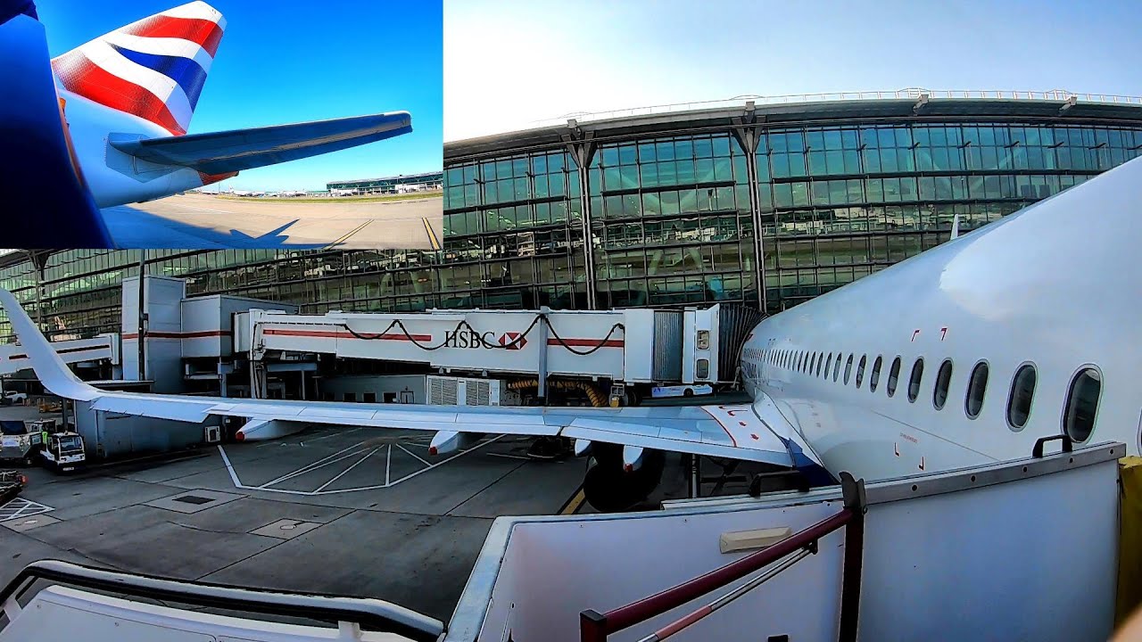 Full Flight London Heathrow to Manchester Scenic Flight British Airways