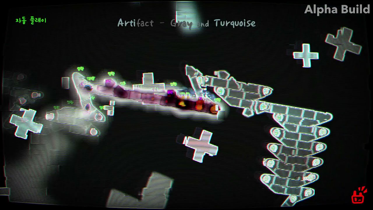 [ADOFAI Custom #40] Artifact - Gray and Turquoise (Map by 길냥)