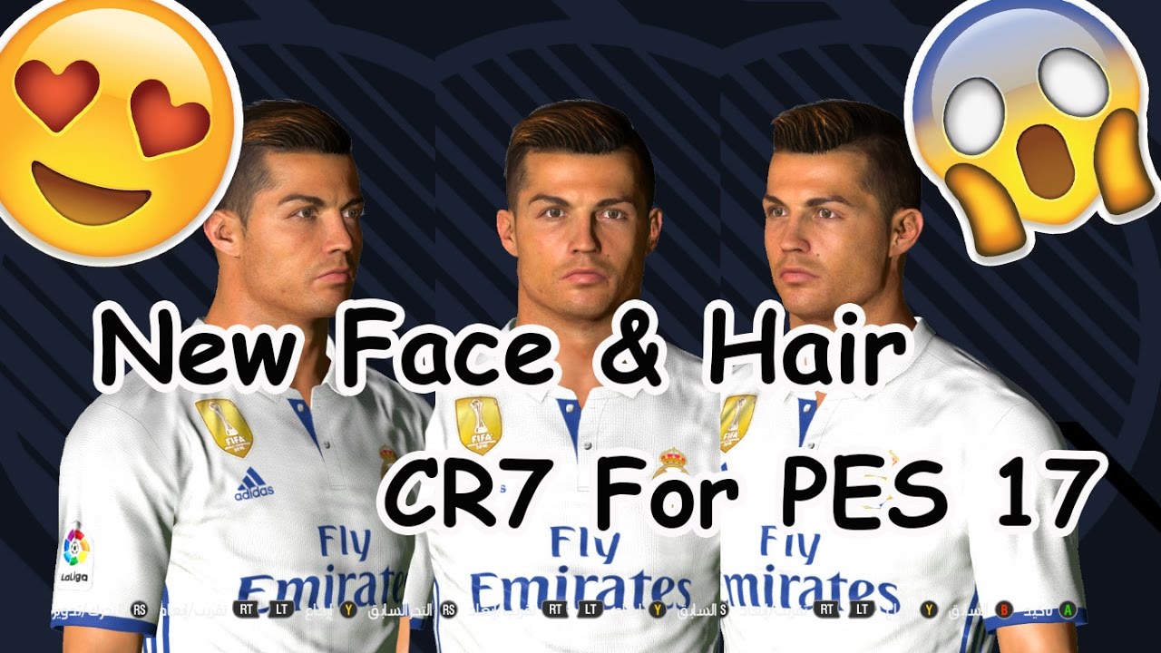 New Face & Hair &bull;Cristiano Ronaldo&bull; April 2017/18 | PES 2017