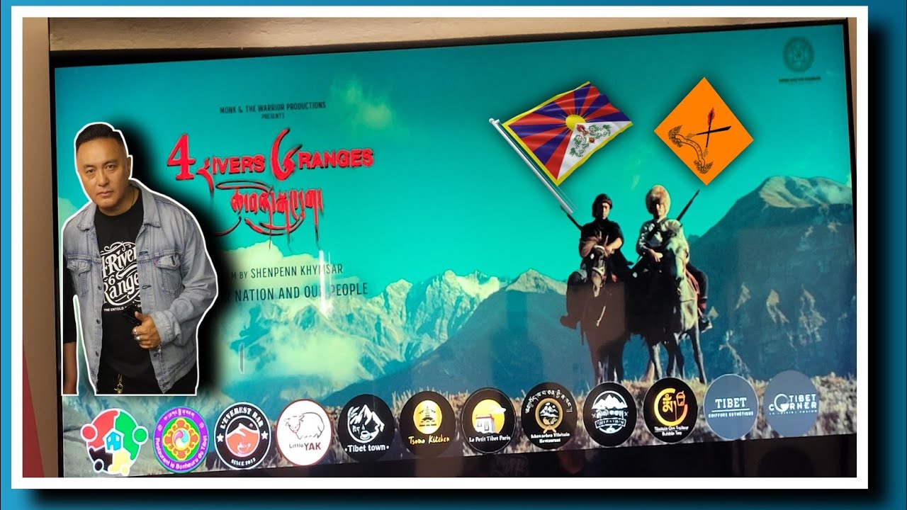 4 Rivers 6Ranges Premiered at Paris FRANCE #tibetan #history #war #movie #Q&A