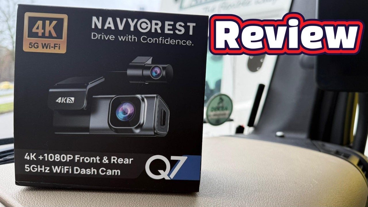Gute und Günstige 4K Dashcam für LKW und PKW  Review Andy on Tour