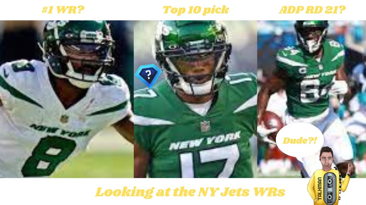 Looking at the NY Jets passing attack & WRs for draft value.