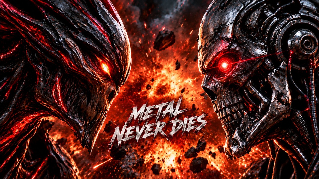 METAL NEVER DIES ⚔️ Hunter vs Machine | Epic Heavy Metal