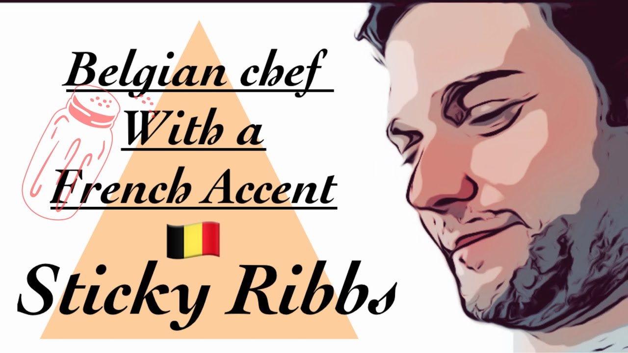 Nice sticky Ribs / Ribbekes / petits os / Belgian chef with a french accent / how to