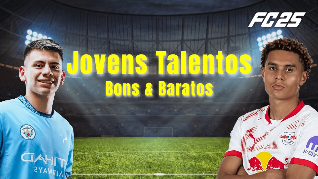 MODO CARREIRA! As melhores PROMESSAS para contratar no EA FC 25