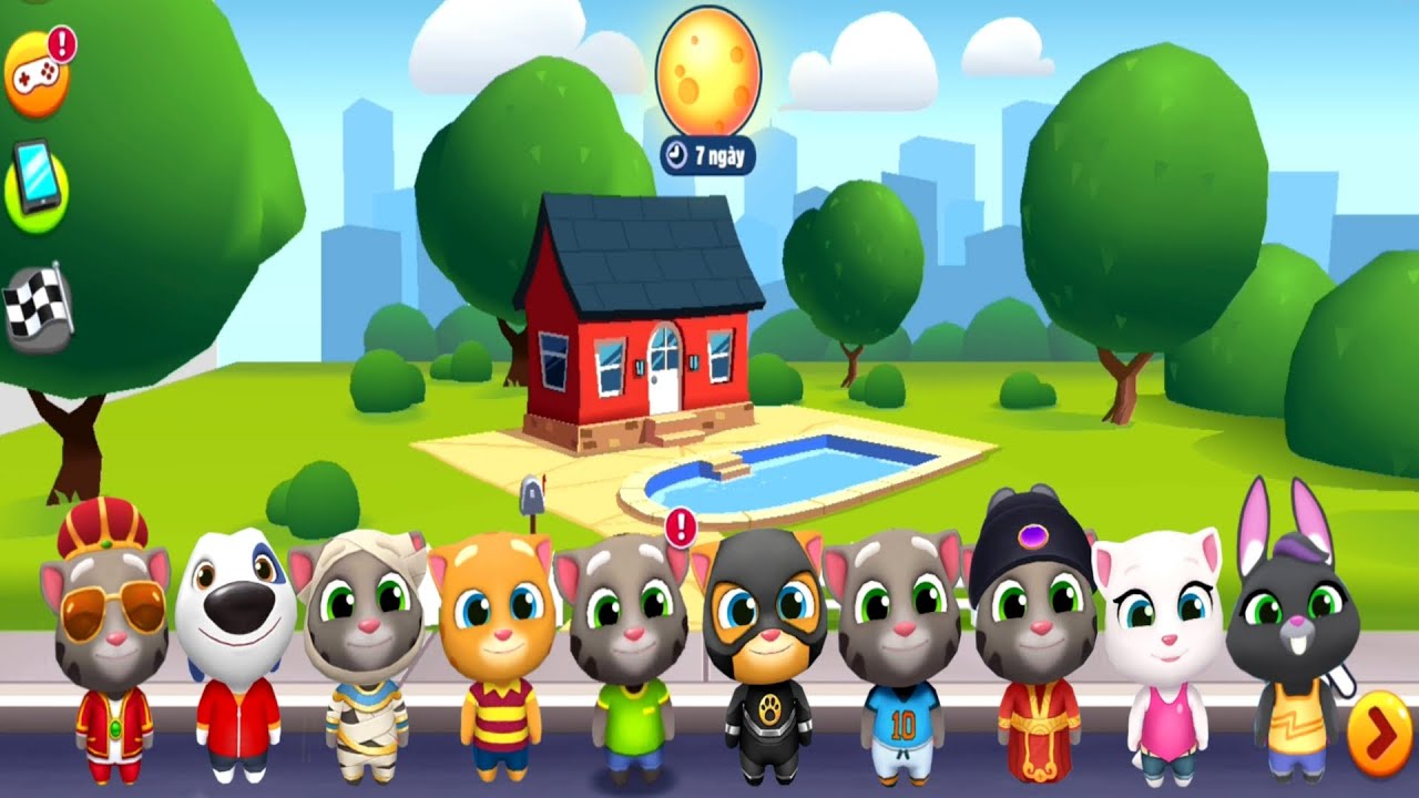 Talking Tom Gold Run New Update - Mummy Tom vs Moonlight Festival 2024 - Unlocked