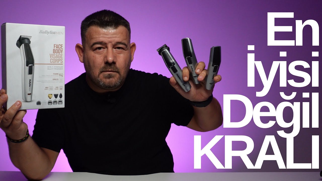 Tıraş Makinesi'nin İyisi Değil Kralı BaByliss Men