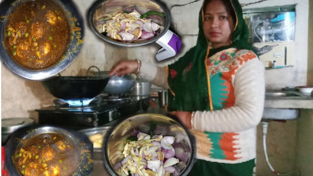 सभी का मन था चटपटा😋 खाने के लिए और मौसम 🏞️के अनुसार बना लिए एग//vlog