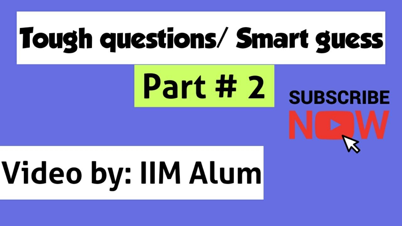 how to guess mcqs correctly | Smart guess