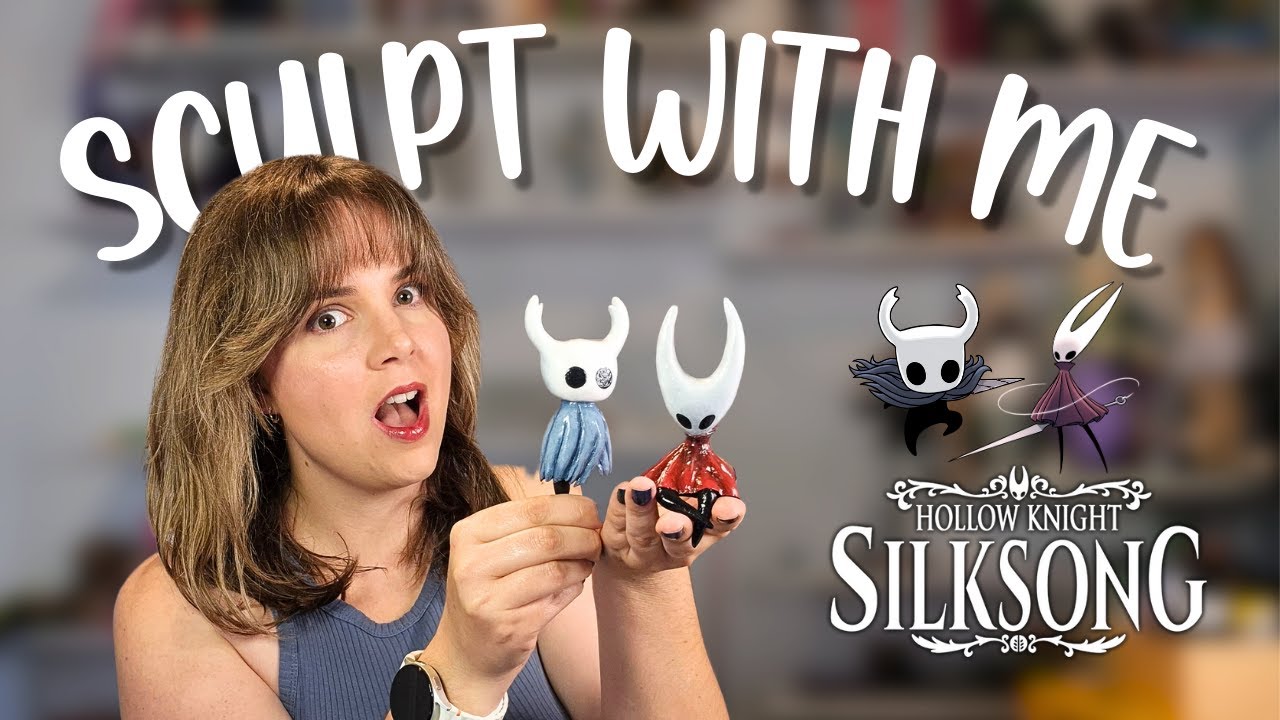 Sculpting Hollow Knight: Silksong Characters - Hornet & The Knight