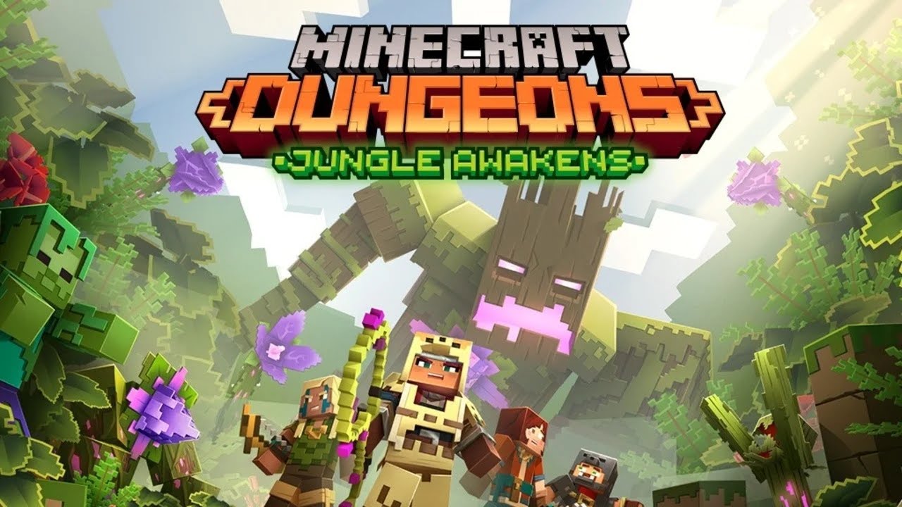 Minecraft Dungeons - Jungle Awakens DLC Full Playthrough