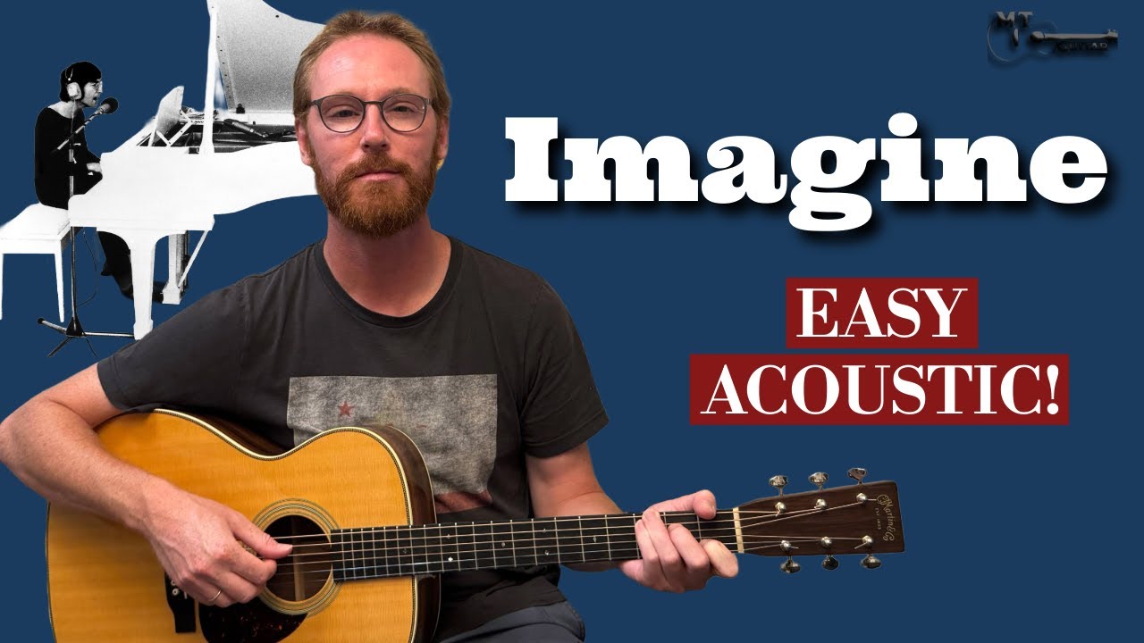 Imagine (Acoustic) - John Lennon Guitar Lesson