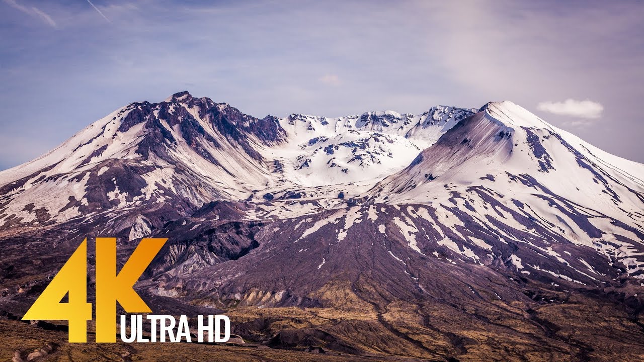 Mt. St. Helens - 4K Nature Documentary Film - 1.5 HRS